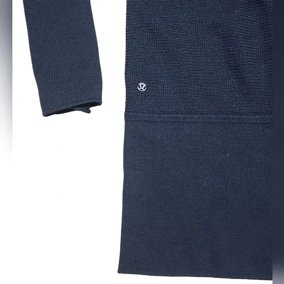 Lululemon Sit In Lotus Black Cardigan - Picture 11 of 12